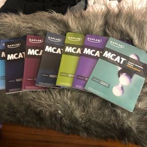 Kaplan MCAT books